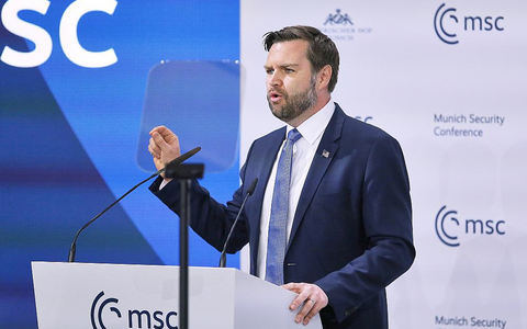 JD Vance am 14.02.2025 - Foto: über dts Nachrichtenagentur