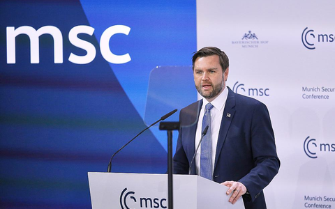 JD Vance am 14.02.2025 - Foto: über dts Nachrichtenagentur