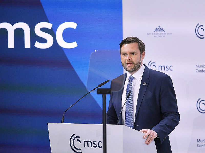 JD Vance am 14.02.2025 - Foto: über dts Nachrichtenagentur