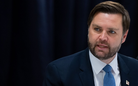 Der neue US-Vizepräsident sorgte mit seiner Rede in München für Irritation - wenig später traf der AfD-Chefin Alice Weidel. - Foto: Sven Hoppe/dpa