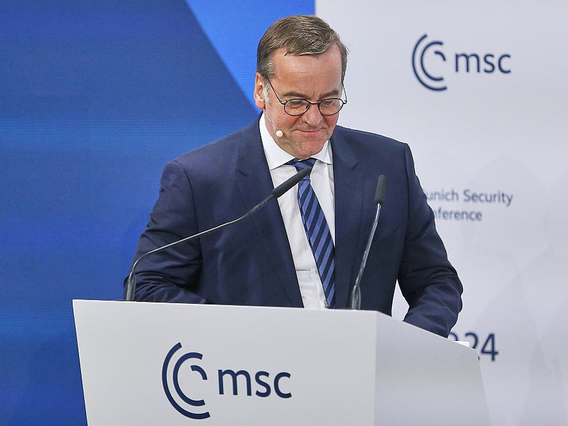 Boris Pistorius am 14.02.2025 - Foto: über dts Nachrichtenagentur