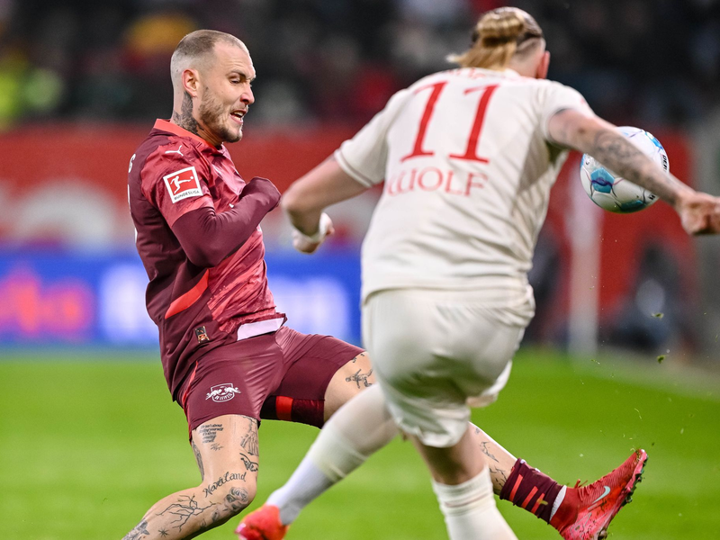 Das war wieder mal zu wenig: RB-Trainer Marco Rose. - Foto: Harry Langer/dpa