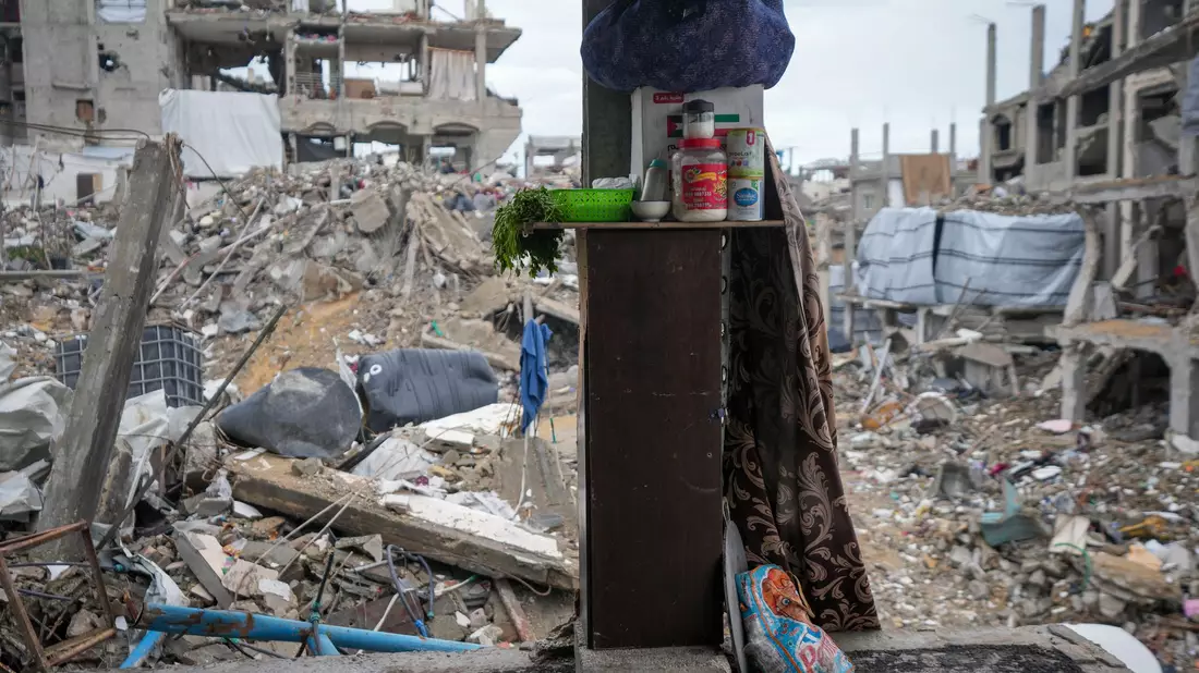 US-Außenminister Rubio hat arabische Staaten aufgefordert, einen Plan zur Zukunft des verwüsteten Gazastreifens vorzulegen. (Archivbild)   - Bild: Abdel Kareem Hana/AP/dpa