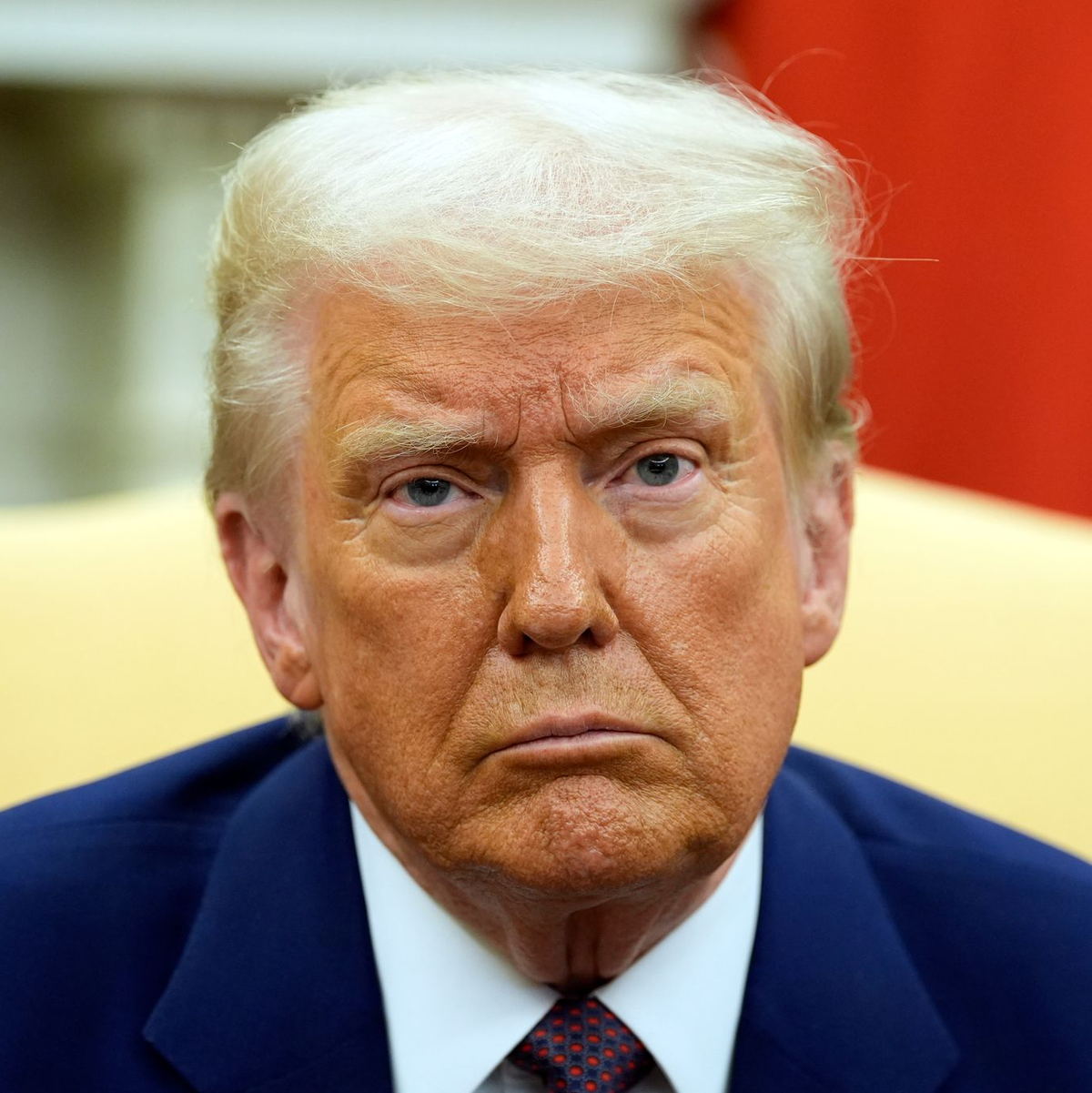 US-Präsident Trump hat die Freilassung aller Geiseln gefordert, will die Entscheidung aber Israel überlassen. (Archivbild)  - Foto: Alex Brandon/AP/dpa