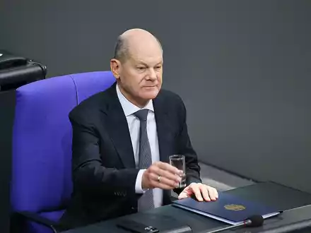 Olaf Scholz am 11.02.2025 - Foto: über dts Nachrichtenagentur