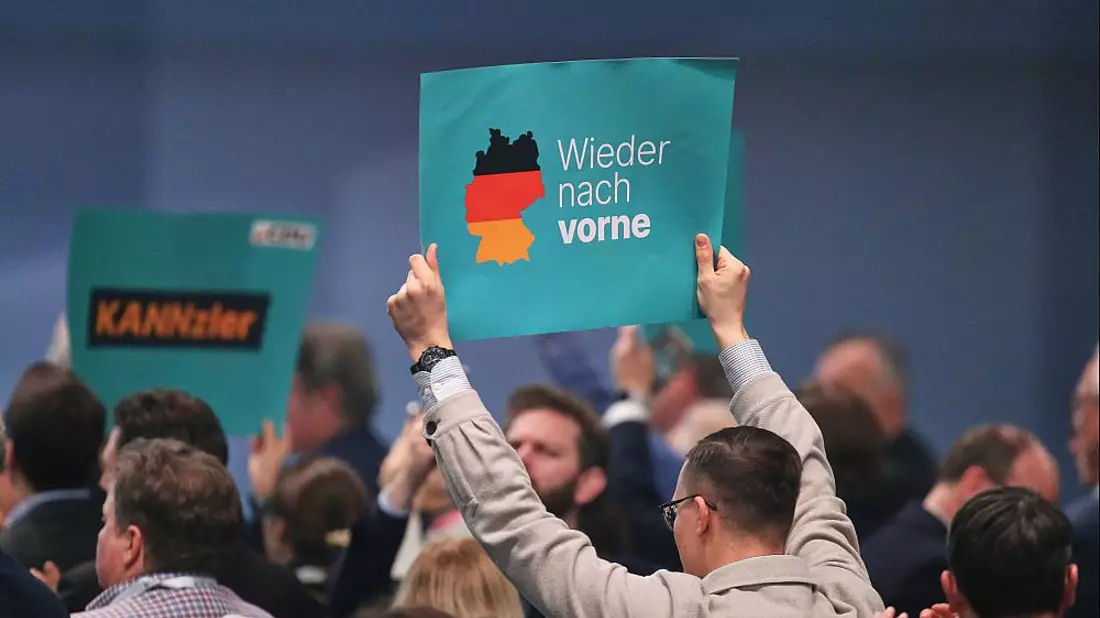 CDU-Slogan Wieder nach vorne (Archiv) - Bild: über dts Nachrichtenagentur