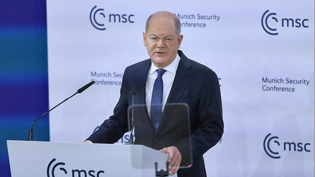 Olaf Scholz am 15.02.2025 - Bild: über dts Nachrichtenagentur