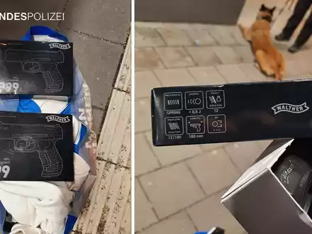 Bundespolizeidirektion München: Mit Softair-Waffe im Zug / Gefährderansprache bei 17-Jährigem - Foto: presseportal.de