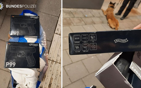 Bundespolizeidirektion München: Mit Softair-Waffe im Zug / Gefährderansprache bei 17-Jährigem - Foto: presseportal.de