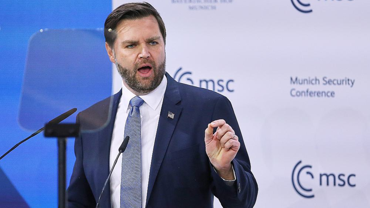 JD Vance am 14.02.2025 - Foto: über dts Nachrichtenagentur