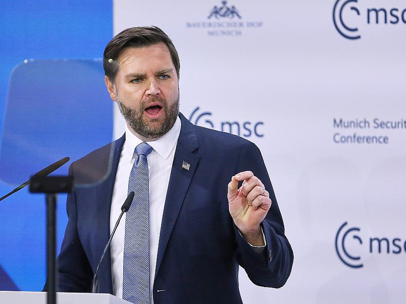 JD Vance am 14.02.2025 - Foto: über dts Nachrichtenagentur