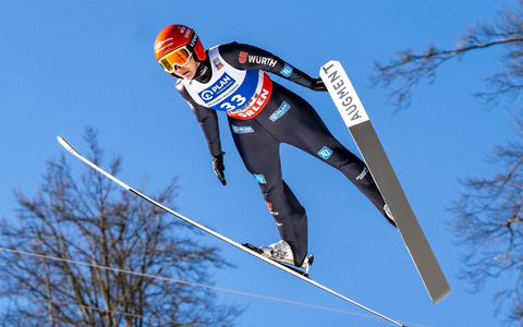 Selina Freitag wird Zweite in Ljubno. - Foto: David Inderlied/dpa