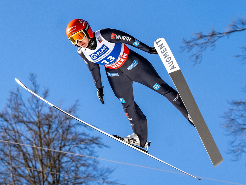 Selina Freitag wird Zweite in Ljubno. - Foto: David Inderlied/dpa