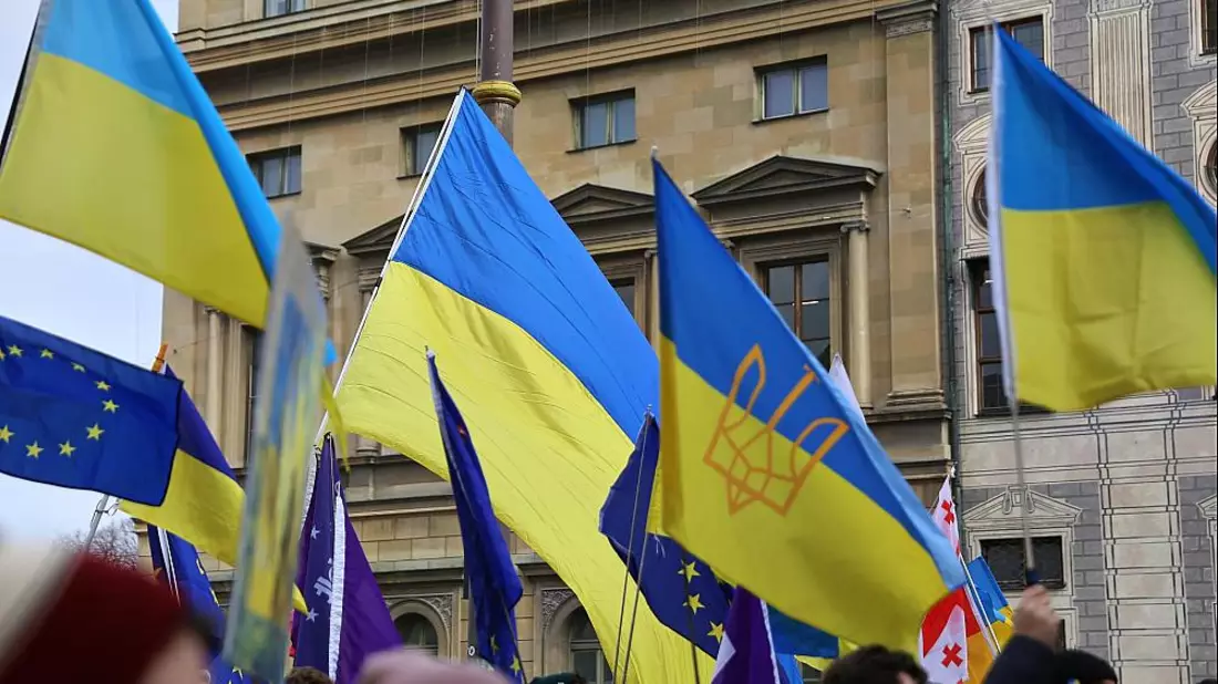 Pro-Ukraine-Demo (Archiv) - Bild: über dts Nachrichtenagentur