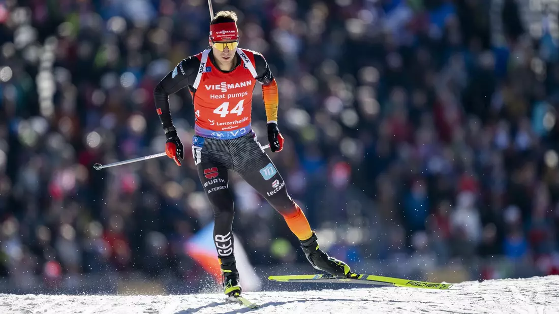 Ebenfalls chancenlos: Philipp Horn.  - Bild: Gian Ehrenzeller/KEYSTONE/dpa