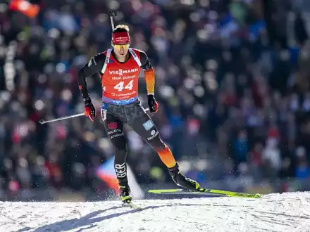 Auch Philipp Horn enttäuscht am Schießstand.  - Foto: Gian Ehrenzeller/KEYSTONE/dpa