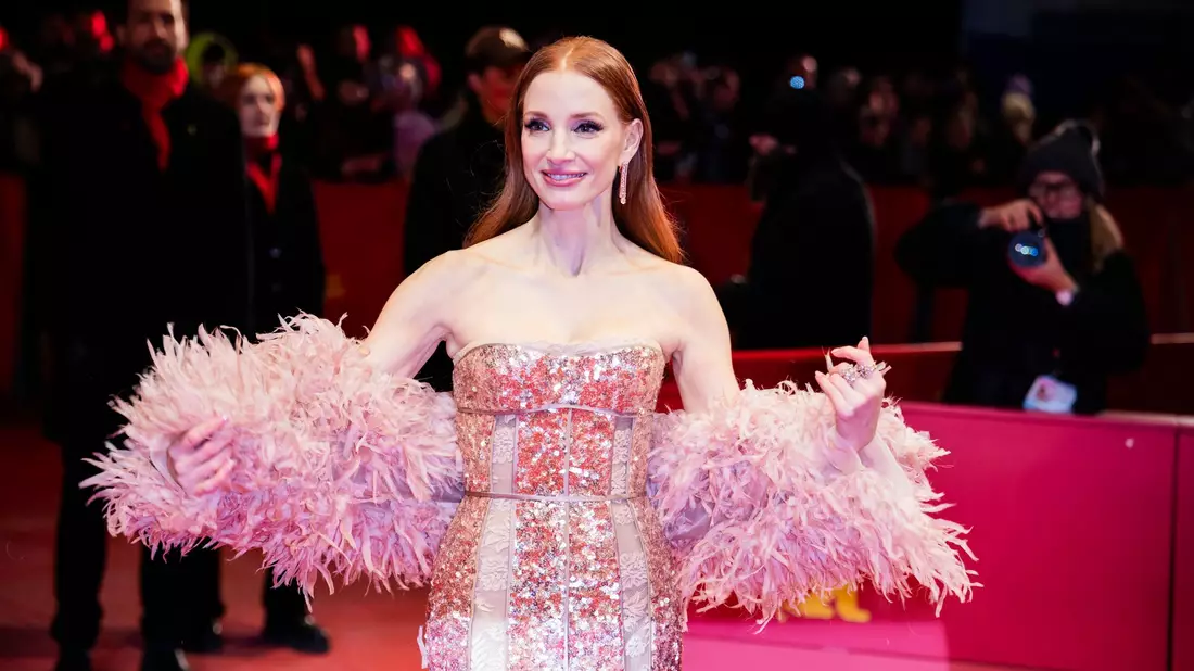 Jessica Chastain wünscht Rasoulofs Film ein großes Publikum.  - Bild: Christoph Soeder/dpa