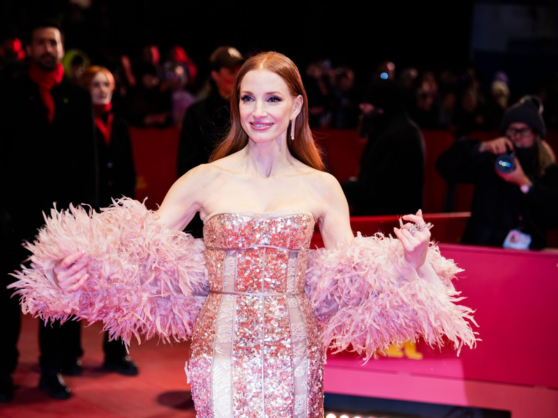 Jessica Chastain wünscht Rasoulofs Film ein großes Publikum.  - Foto: Christoph Soeder/dpa