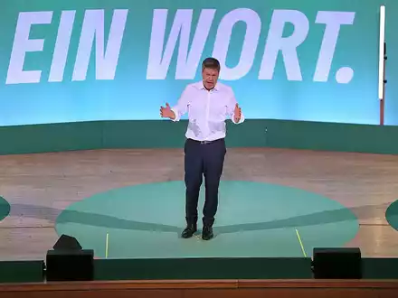Robert Habeck im Wahlkampf (Archiv) - Foto: über dts Nachrichtenagentur