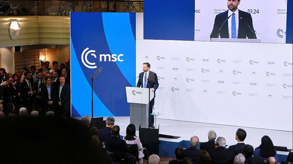 JD Vance am 14.02.2025 - Foto: über dts Nachrichtenagentur