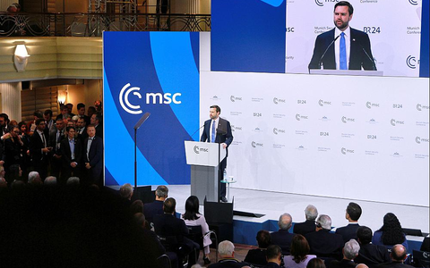 JD Vance am 14.02.2025 - Foto: über dts Nachrichtenagentur