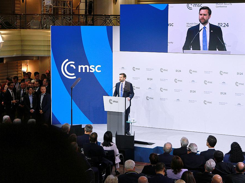 JD Vance am 14.02.2025 - Foto: über dts Nachrichtenagentur