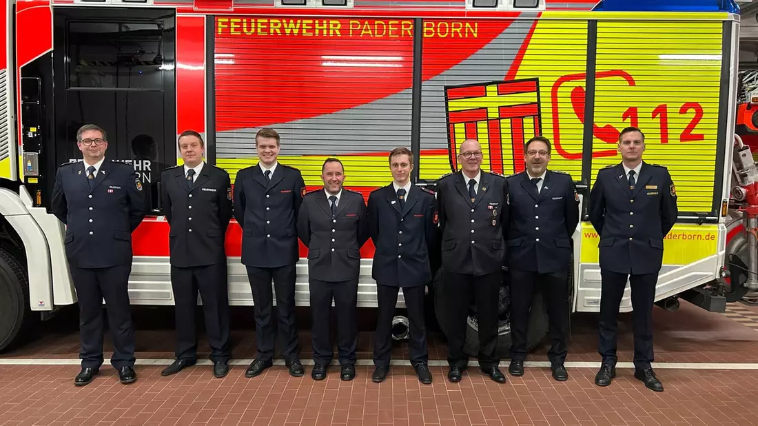 FW Paderborn: Jahreshauptversammlung des Löschzuges Stadtmitte - Bild: presseportal.de