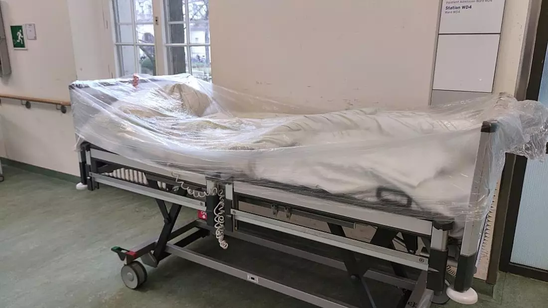 Krankenhausbett (Archiv) - Bild: über dts Nachrichtenagentur
