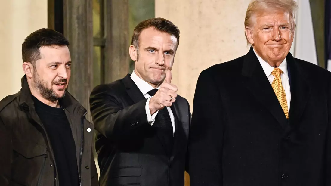 Bereits mehrfach ergriff Frankreichs Präsident Macron die Initiative hinsichtlich der europäischen Unterstützung für die von Russland angegriffenen Ukraine (Archivbild). - Bild: Julien De Rosa/AFP/dpa