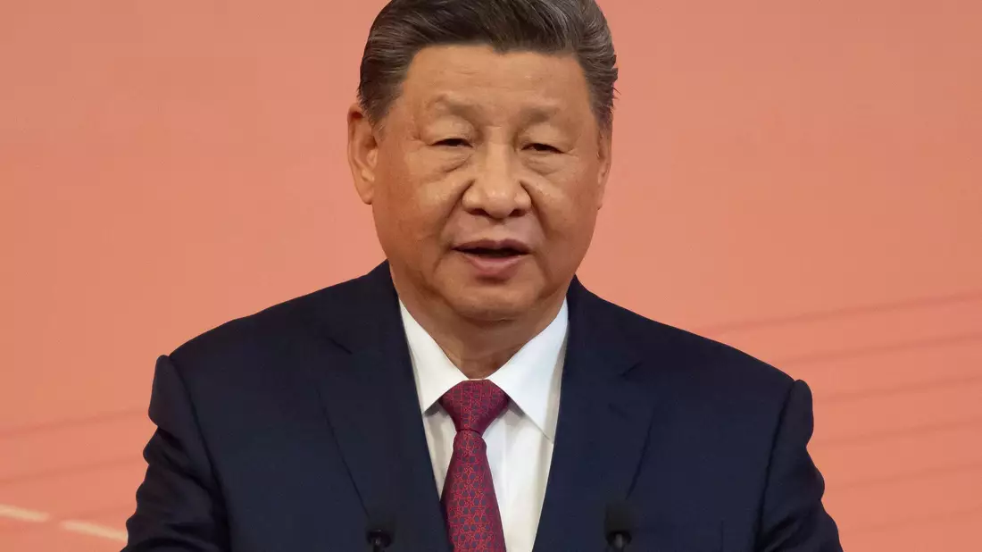 Chinas Staatschef Xi Jinping empfing wichtige Unternehmensbosse in Peking. (Archivbild) - Bild: Anthony Kwan/AP POOL/AP/dpa