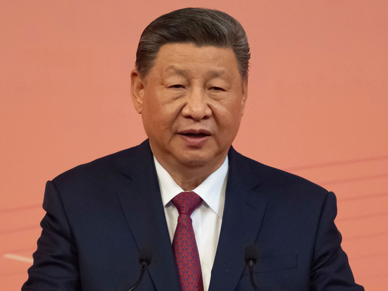 Chinas Staatschef Xi Jinping empfing wichtige Unternehmensbosse in Peking. (Archivbild) - Foto: Anthony Kwan/AP POOL/AP/dpa