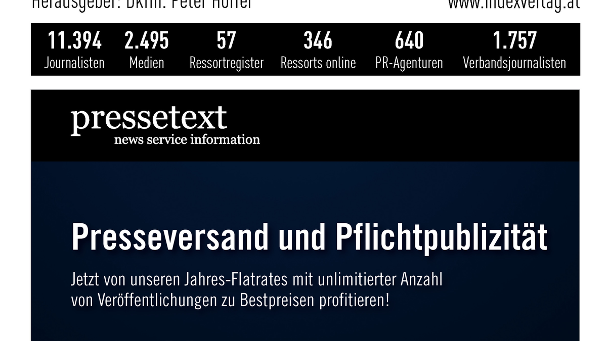Journalisten-, Medien- & PR-Index 2025 - Foto: Index Verlag über pressetext.de