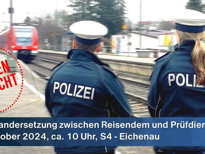 Bundespolizeidirektion München: Bundespolizei sucht Zeugen / Wechselseitige Körperverletzung bei Fahrscheinkontrolle - Foto: presseportal.de