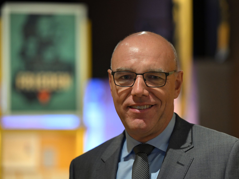 Harald Biermann, Präsident des Hauses der Geschichte in Bonn, hat bestätigt, dass der Bierdeckel, den Günther Jauch im Fernsehstudio fallen ließ, unbeschädigt ist (Archivbild).  - Foto: Federico Gambarini/dpa