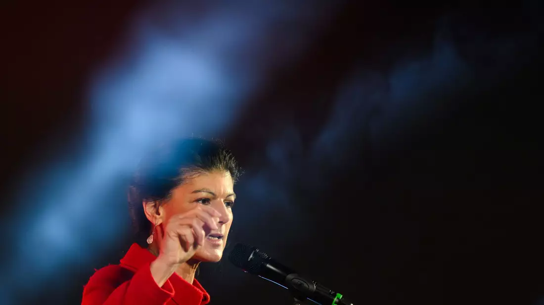 Sahra Wagenknecht darf nicht an der «Wahlarena» teilnehmen. (Archivbild) - Bild: Robert Michael/dpa