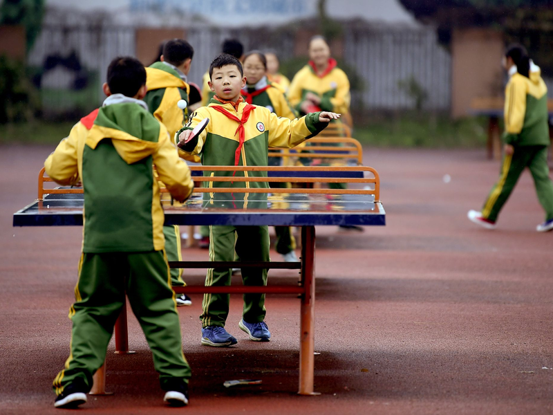 In China sollen Kinder mehr Sport in der Schule treiben. (Archivbild) - Foto: Britta Pedersen/dpa-Zentralbild/ZB