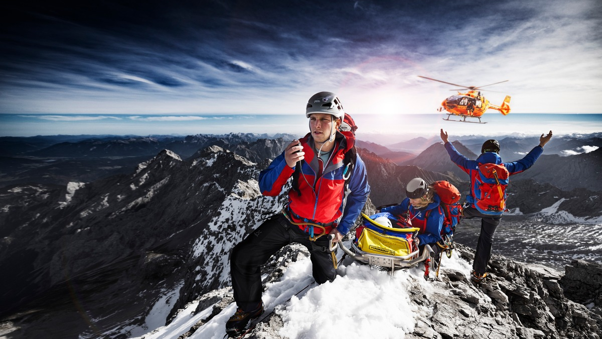 Alltag der Bergwacht in beeindruckenden Bildern: 