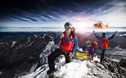 Alltag der Bergwacht in beeindruckenden Bildern: In höchster Not - Bergretter im Einsatz | Doku-Serie ab 9. April als Streaming-Highlight in der ARD Mediathek - Foto: presseportal.de