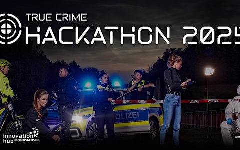 ZPD: True Crime Hackathon der Polizei Niedersachsen / Einladung (geeignet für Foto- und Filmaufnahmen) - Foto: presseportal.de