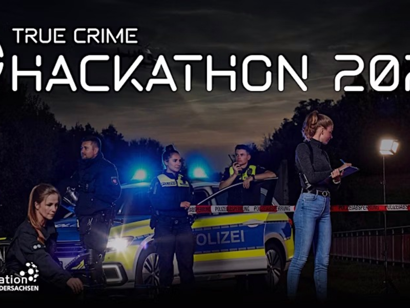 ZPD: True Crime Hackathon der Polizei Niedersachsen / Einladung (geeignet für Foto- und Filmaufnahmen) - Foto: presseportal.de