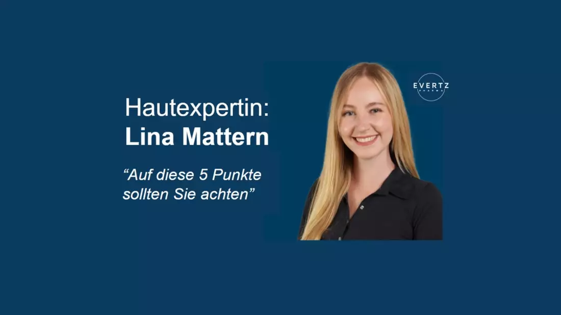 Lina Mattern von Evertz Pharma enthüllt: 5 Beauty-Tricks, die kaum einer kennt - Bild: presseportal.de