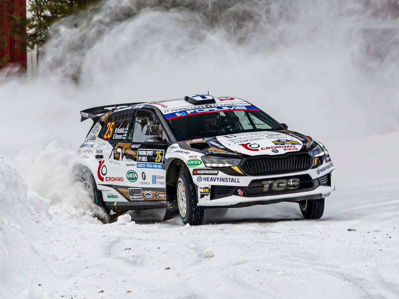 Rallye Schweden: Sechs Škoda Fabia RS Rally2-Crews holen WM-Punkte in der WRC2-Kategorie - Foto: presseportal.de