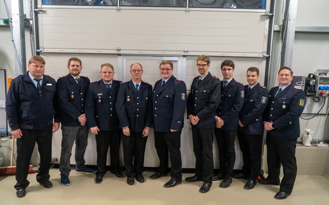 FW Flotwedel: Jahreshauptversammlung der Ortsfeuerwehr Sandlingen - Neuwahlen, Beförderungen und Ehrungen - Foto: presseportal.de FW Flotwedel: Jahreshauptversammlung der Ortsfeuerwehr Sandlingen - Neuwahlen, Beförderungen und Ehrungen - Foto: presseportal.de