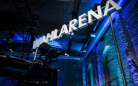 Robert Habeck, Kanzlerkandidat der Grünen, ist in der «Wahlarena» als Letzter an der Reihe. - Foto: Kay Nietfeld/dpa