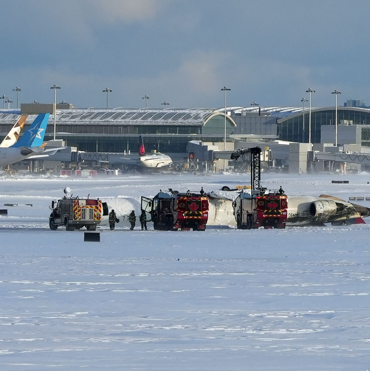 Bei dem Flugzeugunglück kam laut ersten Informationen niemand ums Leben.  - Foto: Teresa Barbieri/The Canadian Press/AP/dpa