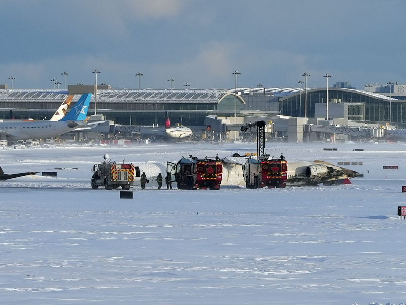 Bei dem Flugzeugunglück kam laut ersten Informationen niemand ums Leben. - Foto: Teresa Barbieri/The Canadian Press/AP/dpa