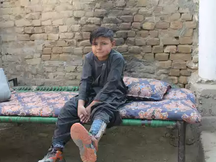 Mohsen Hamid sagt, die Taliban hätten jemanden vor seinen Augen erschossen. - Foto: Nabila Lalee/dpa