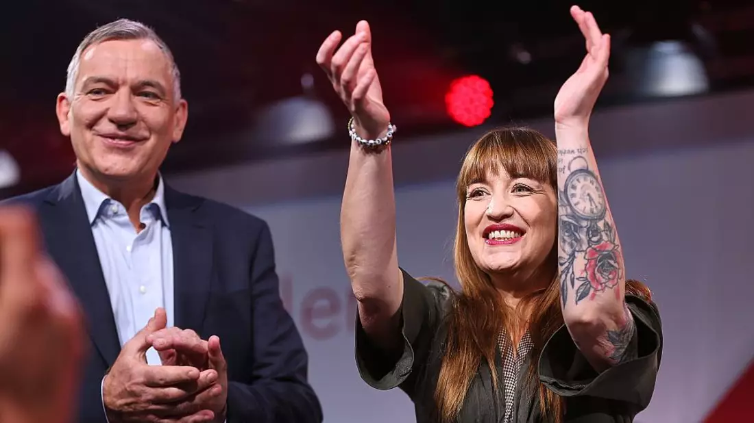 Jan van Aken und Heidi Reichinnek (Archiv) - Bild: über dts Nachrichtenagentur