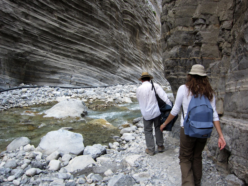 An engen Stellen der Schlucht kann das Wasser im Winter meterhoch steigen. (Archivbild) - Foto: picture alliance / dpa-tmn