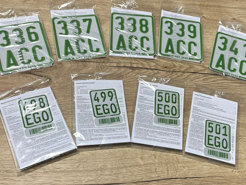 POL-MS: Neue Versicherungskennzeichen am 1. März 2025 - Aus Blau wird Grün - Foto: presseportal.de